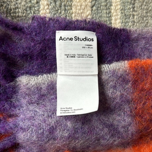 Acne studios scarf 250cm * 28cm new - Picture 2 of 5
